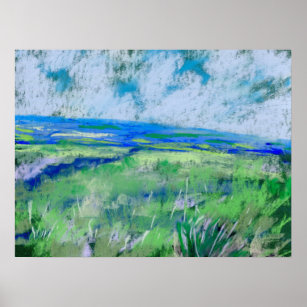 Irish Impressionist Landscape Poster