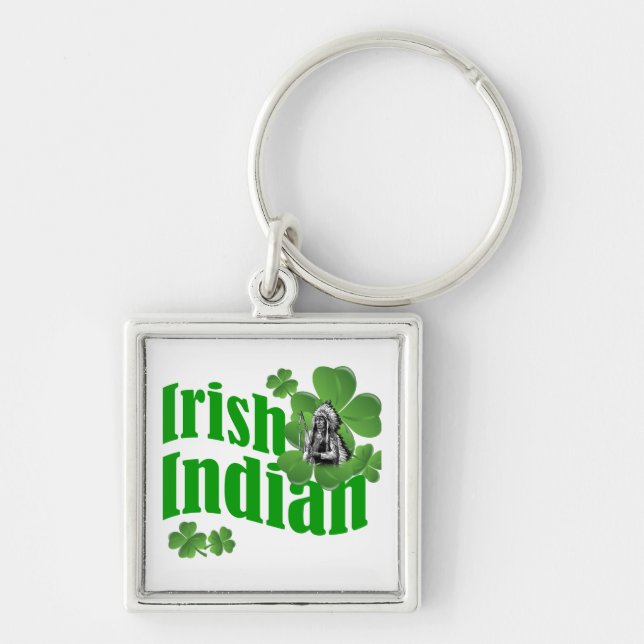 Irish indian keychain (Front)