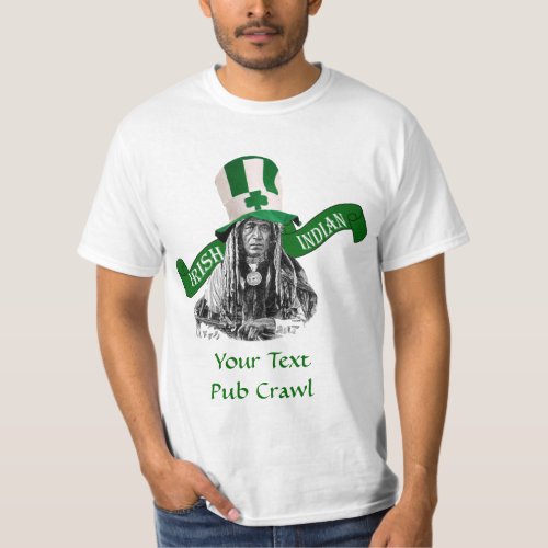 Irish Indian  St Patricks day T_Shirt