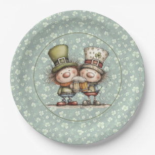 Irish‑Inspired St. Patrick’s Day Envelope Seal Paper Plates