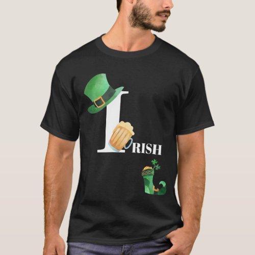  IRISH IRELAND Beer Leprechaun Hat Shoe T_Shirt