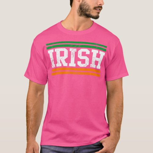 Irish Ireland Flag St Patricks Day Family Heritage T_Shirt