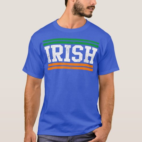 Irish Ireland Flag St Patricks Day Family Heritage T_Shirt