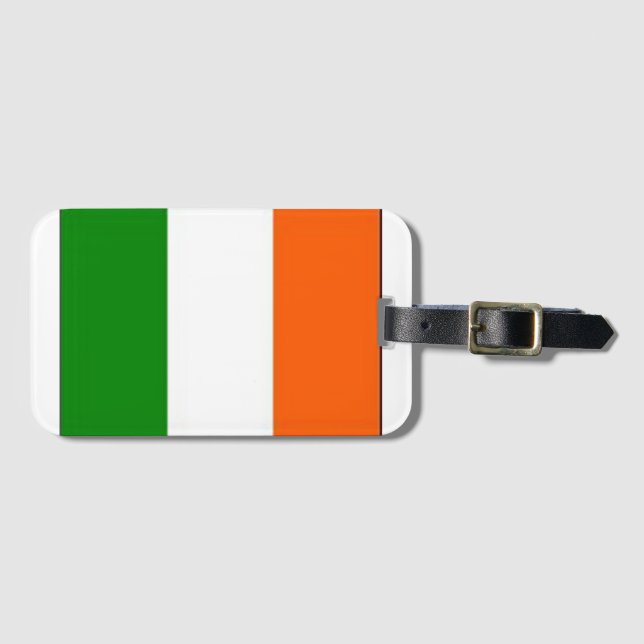 Irish, Ireland Luggage Tag (Front Horizontal)