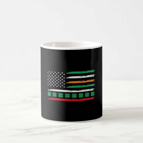 Irish Italian American Flag Ireland Italy Pride Coffee Mug