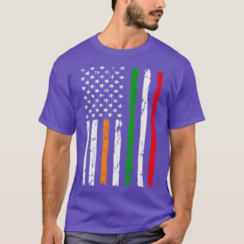 Irish Italian American Flag T_Shirt