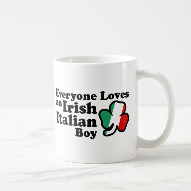 Irish Italian Boy Coffee Mug (Right)