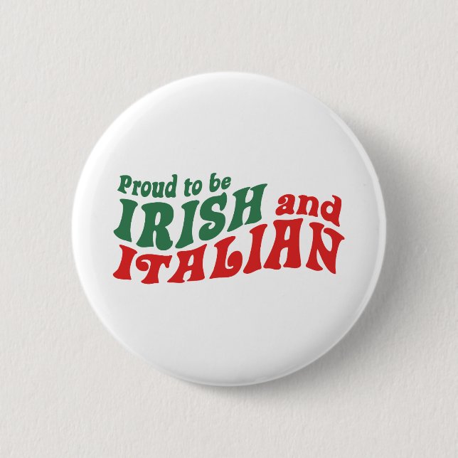 Irish Italian Button (Front)