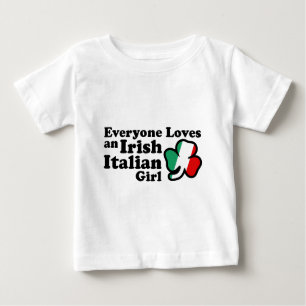 Irish Italian Girl Baby T-Shirt