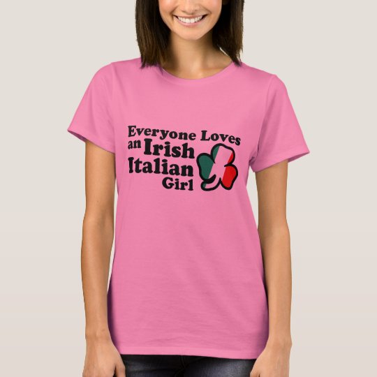Irish Italian Girl T-Shirt