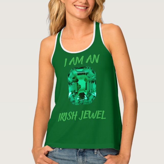 Irish Jewel Women's Tank Top (Front)