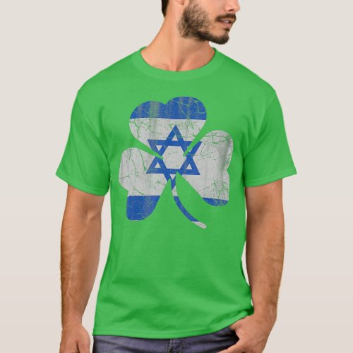 Irish Jewish Shamrock  St Patricks Day T_Shirt