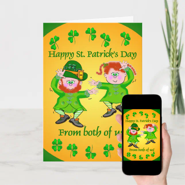 Irish Jig Greeting Cards | Zazzle