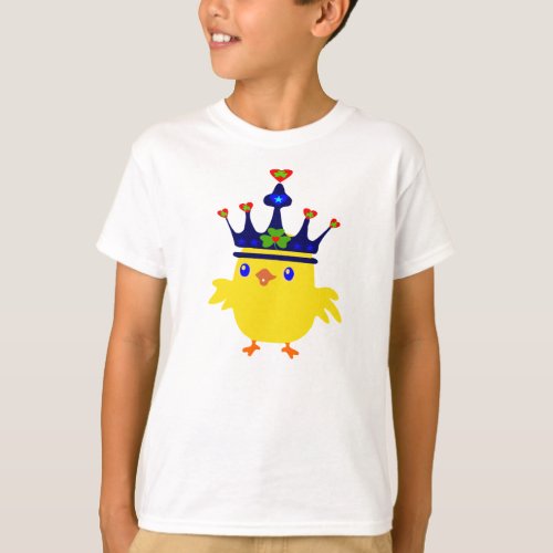 Irish King Chicken Kids Hilarious T_Shirt T_Shirt