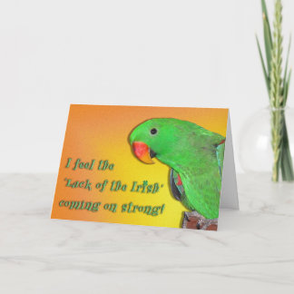 Irish Kiss Card