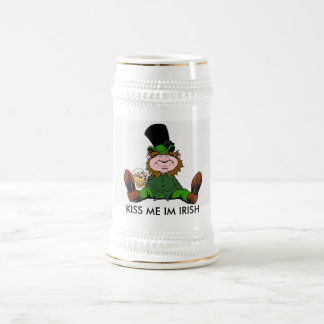 irish, KISS ME IM IRISH Beer Stein