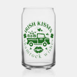 Irish kisses truck with clovers St. Patricks Day