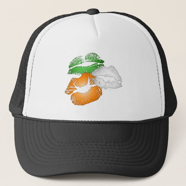 Irish Kisses Trucker Hat (Front)
