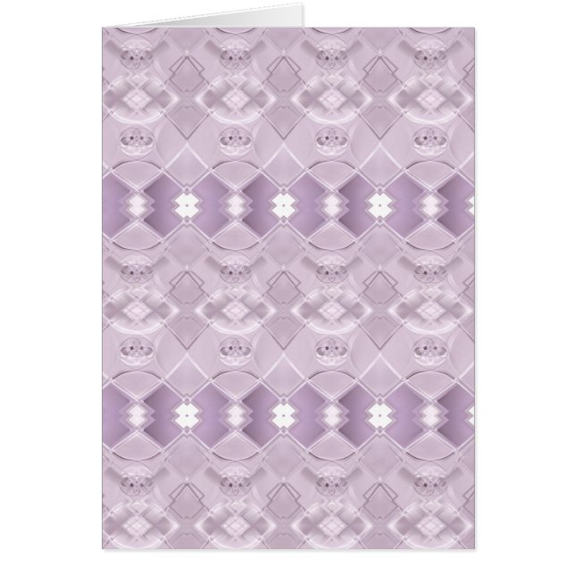 Irish Lace - London Hue in Twilight greeting card (Front)