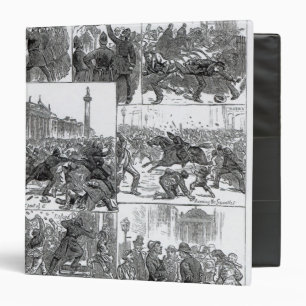 Irish Land League Agitation 3 Ring Binder