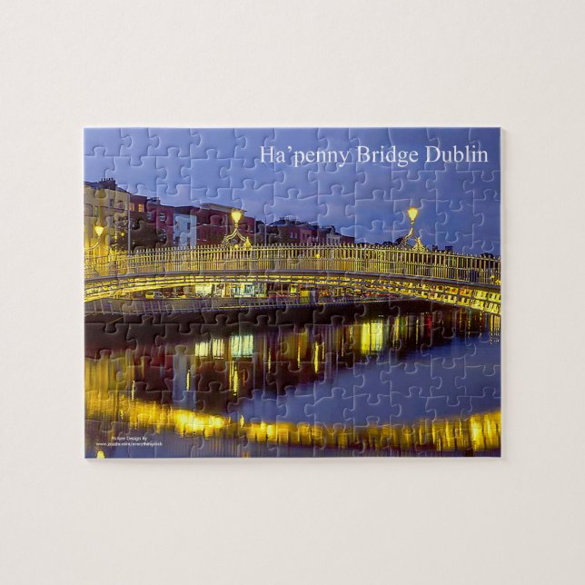 Irish landmark image Photo-Puzzle-with-Gift-Box Jigsaw Puzzle (Horizontal)