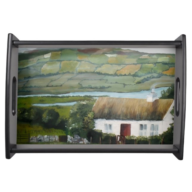 Irish Landscape, Serving Tray (Front)