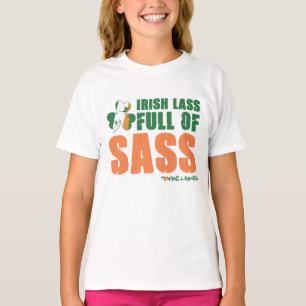 Irish Lass Full Of Sass T-Shirt