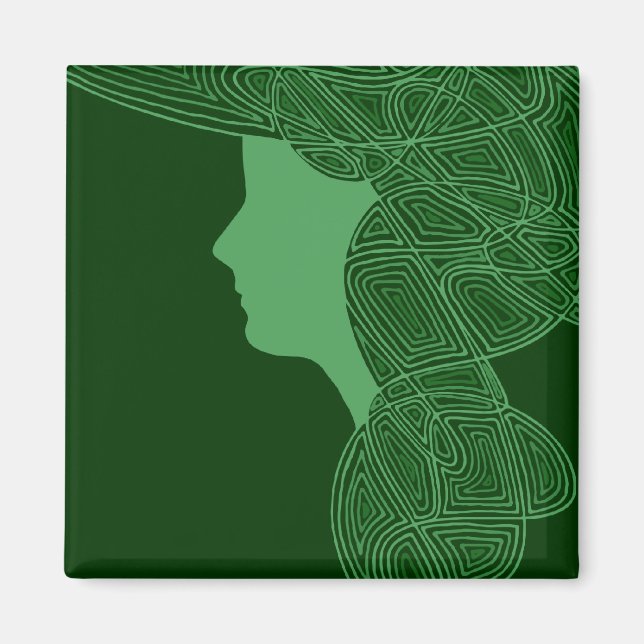 Irish Lass Magnet (Front)