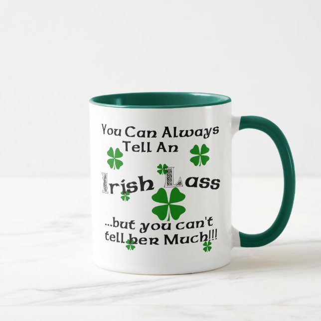 Irish Lass - You Can Always Tell.. Mug (Right)