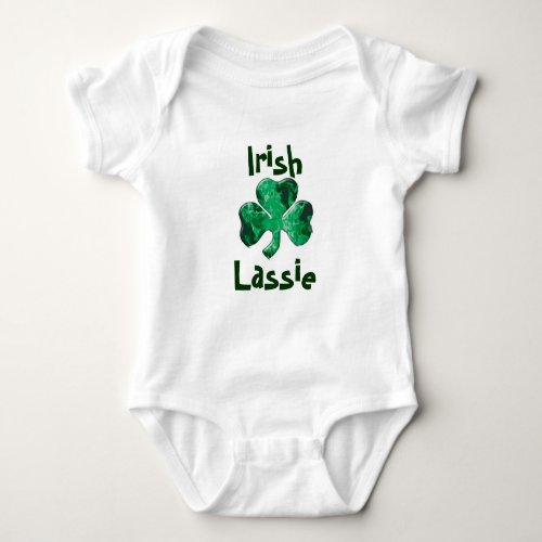 Irish Lassie Infant T_Shirt Style Baby Bodysuit