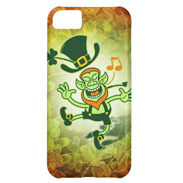Irish Leprechaun Dancing and Singing iPhone 5C Cases