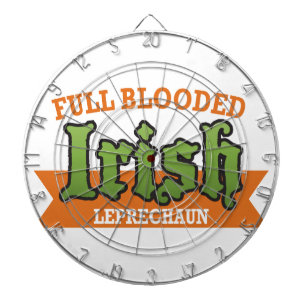 Irish Leprechaun - Full Blooded Dart Board