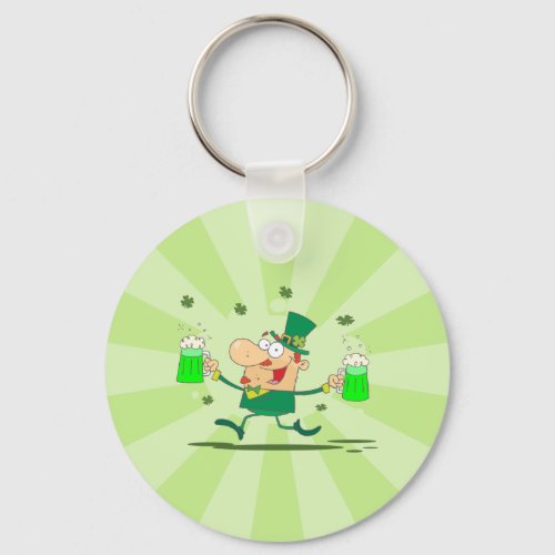 Irish Leprechaun Keychain