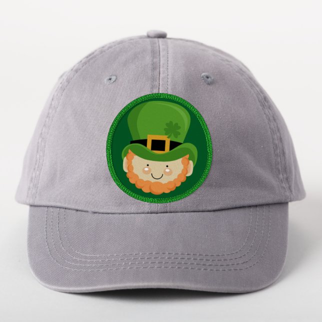 Irish leprechaun patch (On Headwear)