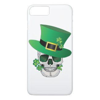 Irish Leprechaun Skull iPhone 8 Plus/7 Plus Case