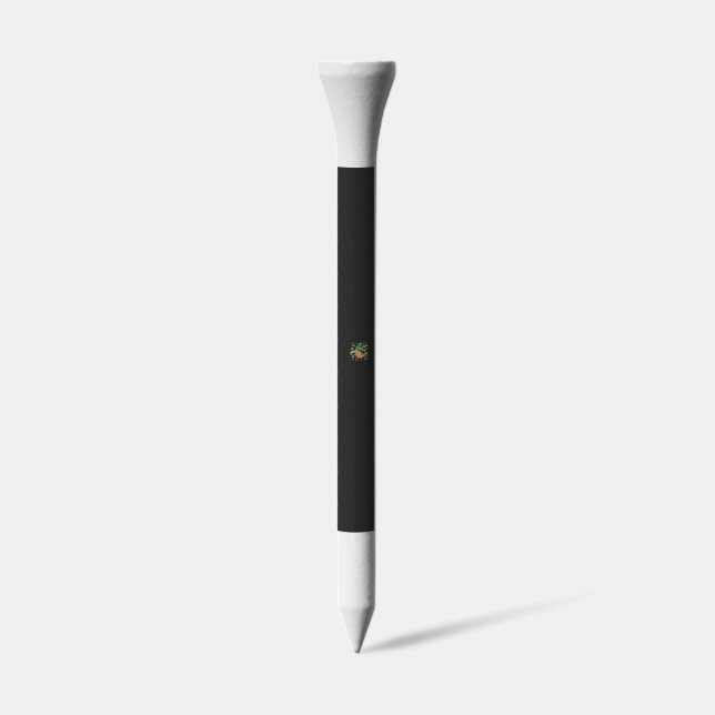 Irish Leprechaun Sloth Shamrock St Patricks Day An Golf Tees (Side)