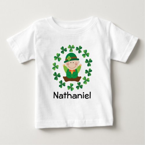 Irish Leprechaun St Patricks Day Baby T_shirt