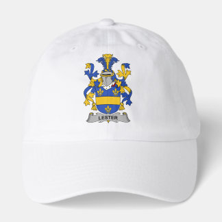 Irish Lester or McAlester Coat of Arms Family Cres Hat