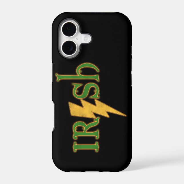 Irish Lightning Bolt iPhone 5 Case (Back)