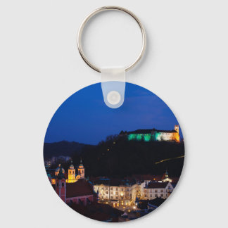 Irish Ljubljana Castle Keychain