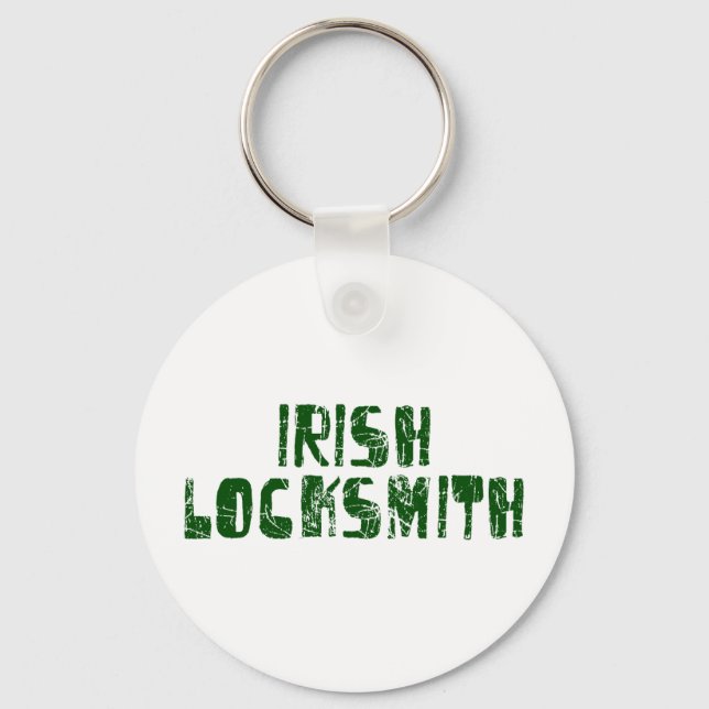 Irish Locksmith Keychain (Front)