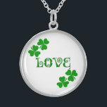 Irish Love Necklace St. Patrick's Day<br><div class="desc">Lovely necklace for your Irish Lad or Irish Lass. A necklace you can use every day of the year and not only on Valentine's Day or St. Patrick's Day. Also a very nice wedding favor.</div>