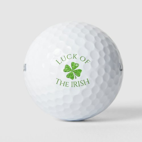 Irish Luck Clover Golf Balls