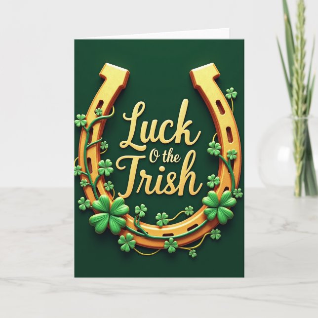 Irish Luck Golden Card (Front)