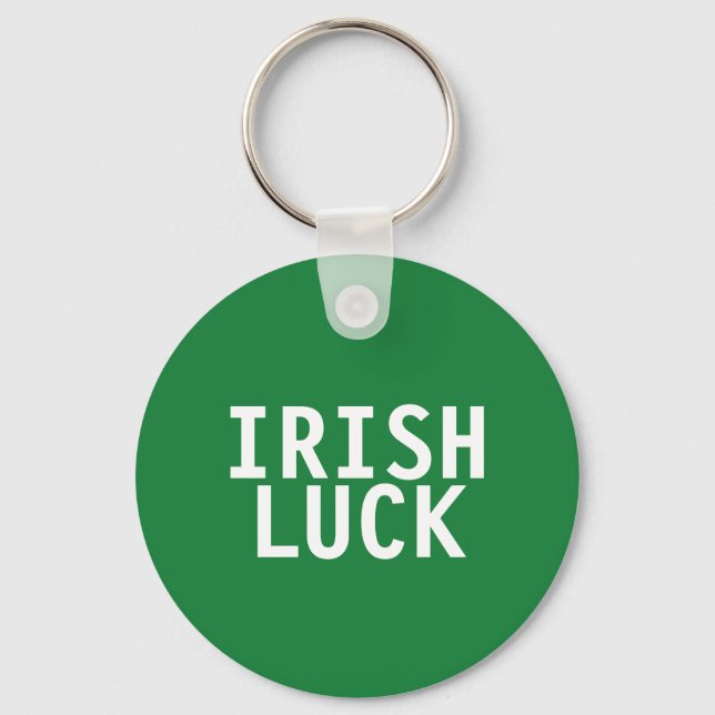 Irish Luck Keychain (Front)
