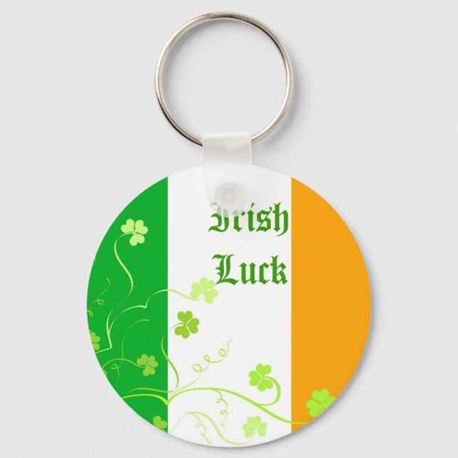 Irish Luck Keychain (Front)