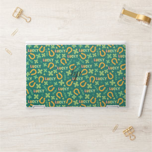 Irish LUCKY green pattern HP Laptop Skin