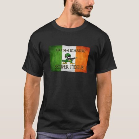 Irish Marine Semper Fidelis T Shirt