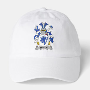 Irish Mason Coat of Arms Family Crest Hat