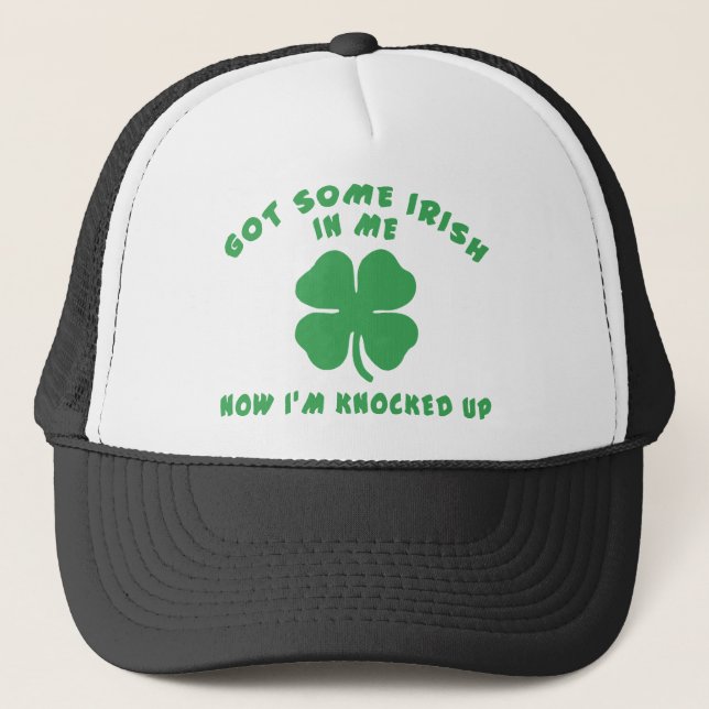 Irish Maternity Trucker Hat (Front)
